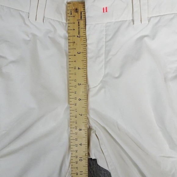 Kjus Shorts Womens 30 White Monroe Golf Performance Flat Front Made‎ In Portugal - Picture 2 of 10